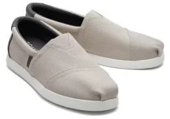 Alp Fwd Grey Canvas Synthetic Trim<TOMS Cheap