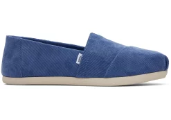 Alpargata Blue Micro Cord<TOMS Sale