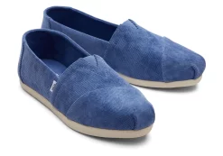 Alpargata Blue Micro Cord<TOMS Sale