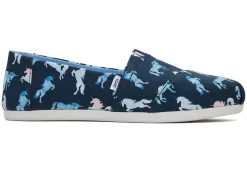 Alpargata Blue Ombre Unicorns<TOMS New