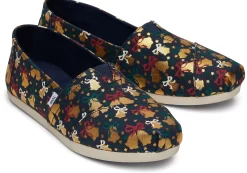 Alpargata Gold Foil Bells<TOMS Cheap