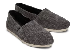 Alpargata Grey Chenille With Faux Fur<TOMS Shop