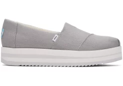 Alpargata Grey Midform Espadrille | Alpargata Grey Midform Espadrille<TOMS Hot