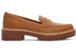 Cara Leather Loafer<TOMS Shop