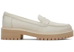 Cara Leather Loafer<TOMS Cheap