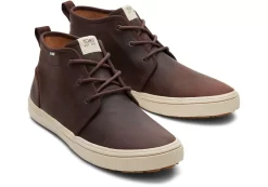 Carlo Mid Terrain Brown Water Resistant Sneaker<TOMS Hot