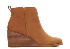 Clare Leather Wedge Boot<TOMS Outlet