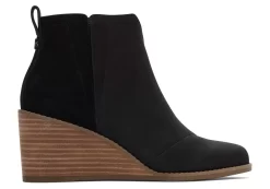 Clare Leather Wedge Boot<TOMS Best