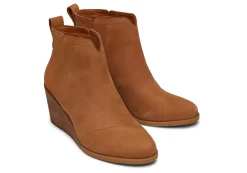 Clare Leather Wedge Boot<TOMS Outlet