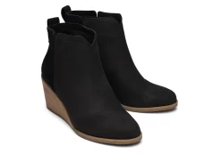 Clare Leather Wedge Boot<TOMS Best