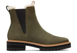 Dakota Olive Water Resistant Boot<TOMS Flash Sale