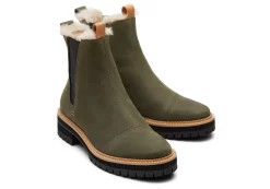 Dakota Olive Water Resistant Boot<TOMS Flash Sale