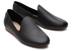 Darcy Leather Flat<TOMS Shop