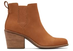 Everly Nubuck Heeled Boot<TOMS Best