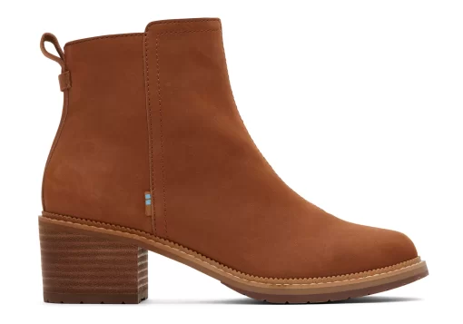 Marina Leather Heeled Boot<TOMS Flash Sale