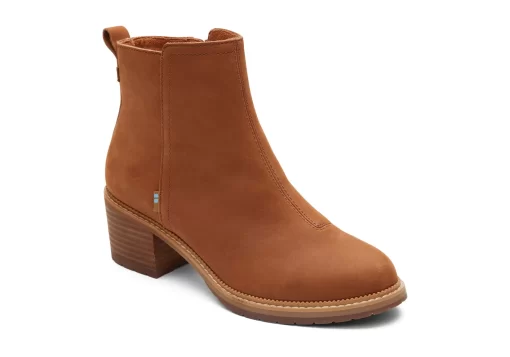 Marina Leather Heeled Boot<TOMS Flash Sale