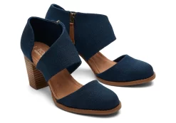 Milan Blue Closed Toe Heel<TOMS Flash Sale