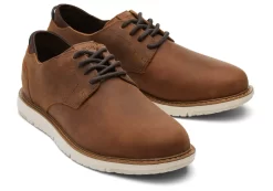 Navi Brown Water Resistant Dress Shoe<TOMS Online