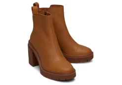 Rya Leather Heeled Boot<TOMS Sale