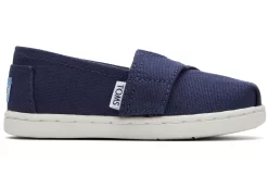 Tiny Alpargata Canvas Toddler Shoe<TOMS Best Sale