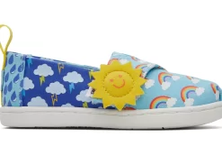 Tiny Alpargata Glow In The Dark Weather Toddler Shoe<TOMS Sale