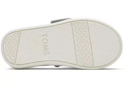 Tiny Alpargata Silver Glitter Toddler Shoe<TOMS Clearance