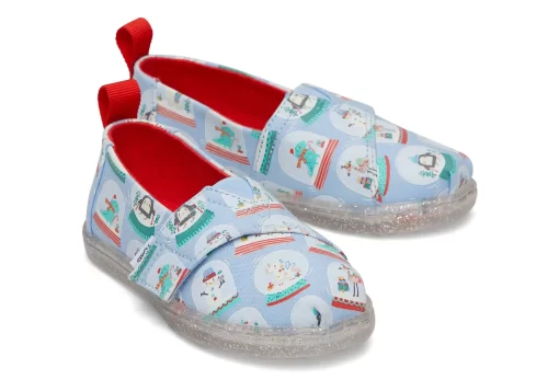 Tiny Alpargata Snowglobes Toddler Shoe<TOMS Best Sale