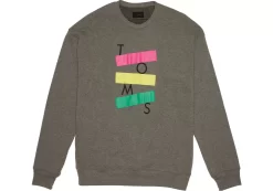 Fleece Crewneck Sweatshirt<TOMS Clearance