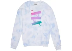 Tie-Dye Fleece Crewneck Sweatshirt<TOMS Best Sale