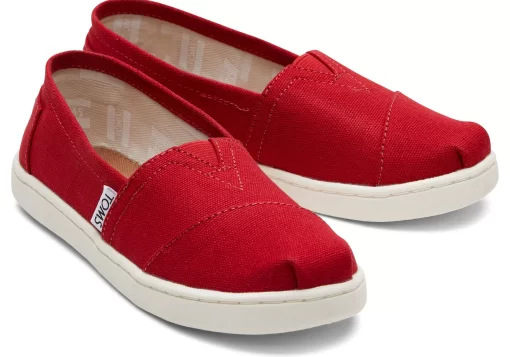 Youth Alpargata Canvas Kids Shoe<TOMS Online