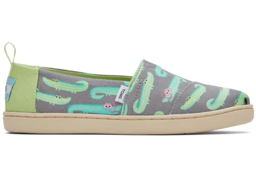 Youth Alpargata Crocodiles<TOMS Sale