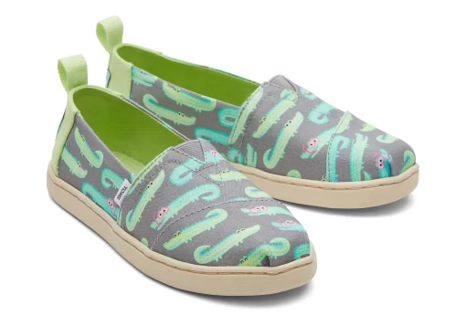 Youth Alpargata Crocodiles<TOMS Sale