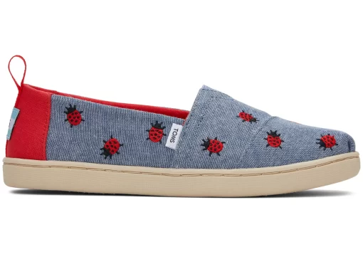 Youth Alpargata Lucky Ladybugs<TOMS Flash Sale